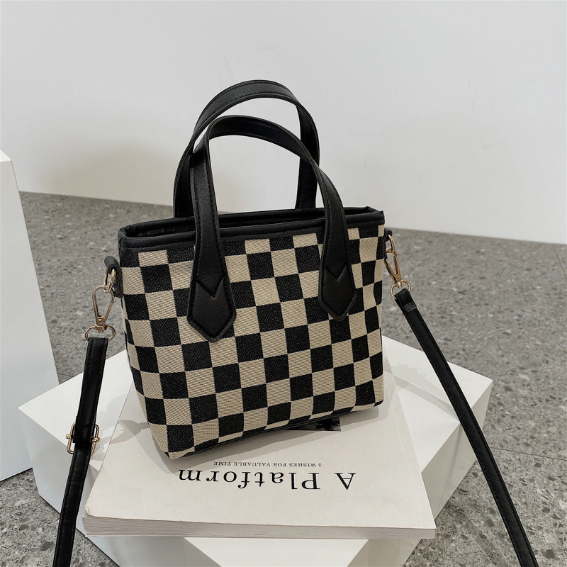 Fashion Houndstooth Shoulder Bags