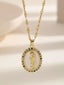 Santa Maria Micro‑Zircon Necklace