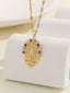 Santa Maria Micro‑Zircon Necklace