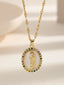 Santa Maria Micro‑Zircon Necklace