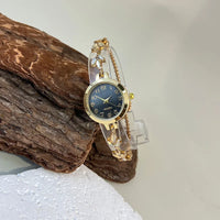 Diamond Leaf Bracelet Quartz Watch