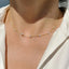 Crown Shape 18K Gold-Plated Bead Bracelet – Elegant Gold Crown Bead Stretch Bracelet