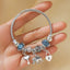 Life Tree Elephant Heart Alloy Bracelet