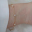 Crown Shape 18K Gold-Plated Bead Bracelet – Elegant Gold Crown Bead Stretch Bracelet