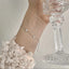 Crown Shape 18K Gold-Plated Bead Bracelet – Elegant Gold Crown Bead Stretch Bracelet