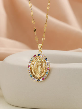 Santa Maria Micro‑Zircon Necklace
