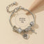 Multi-Element Beaded “Love Pan” Family Bracelet